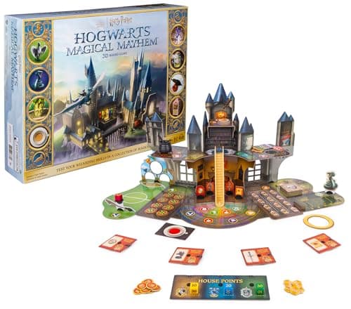Hogwarts Magical Mayhem 3D Board Game
