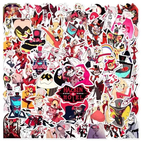 56-Piece Hazbin Hotel Sticker Pack