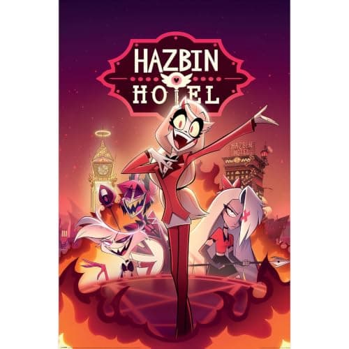 Hazbin Hotel Hero Art Maxi Poster