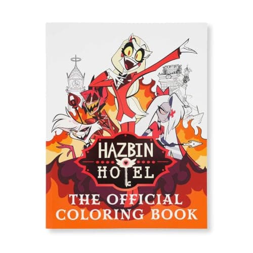 Hazbin Hotel: The Official Coloring Book