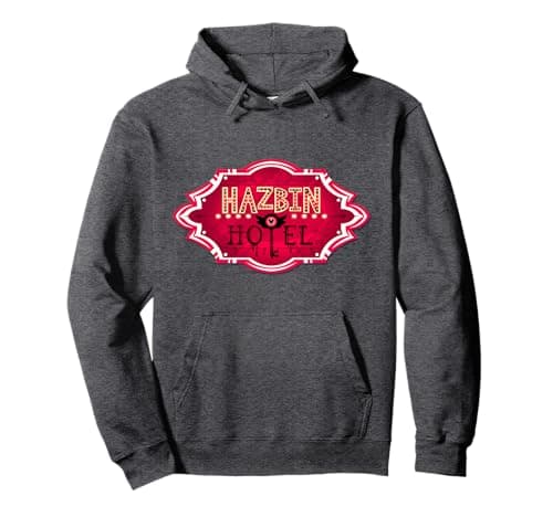Hazbin Hotel Title Pullover Hoodie