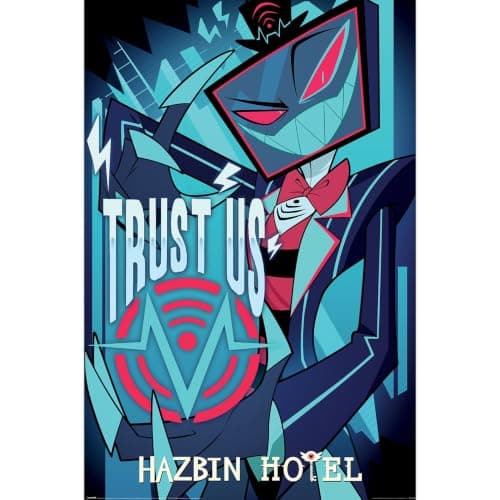 Hazbin Hotel Vox Trust Us Maxi Poster