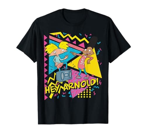 Hey Arnold 90's Party T-Shirt