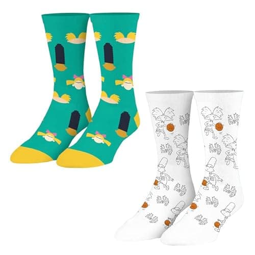 Hey Arnold Fun Crew Socks 2-Pack