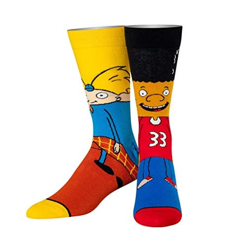 Hey Arnold & Gerald Novelty Crew Socks