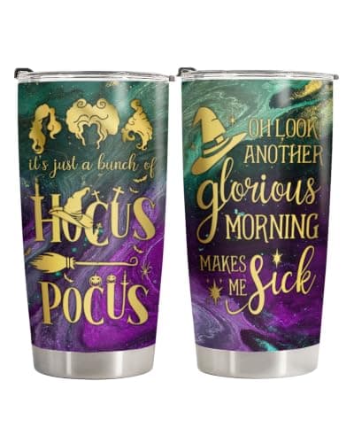 Hocus Pocus quote tumbler