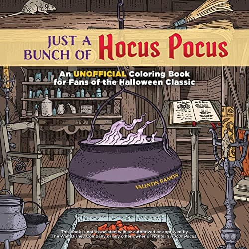 Just a Bunch of Hocus Pocus unofficial coloring book