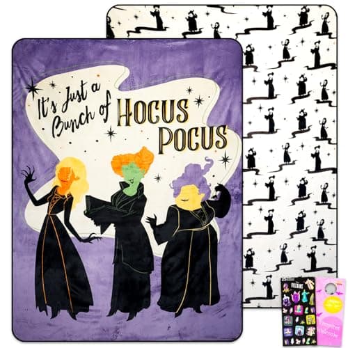 Sanderson Sisters throw blanket bundle