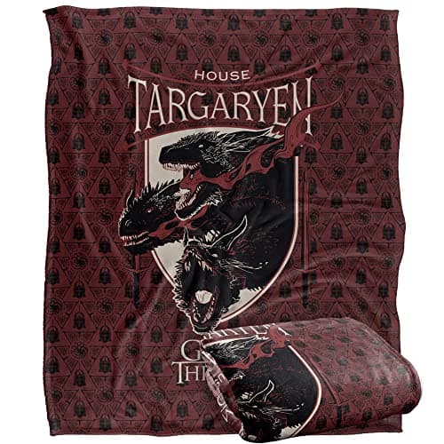 House Targaryen Silky Touch Throw Blanket