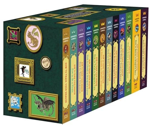 How to Train Your Dragon complete-series paperback gift set