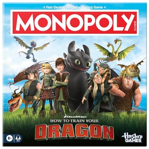 Monopoly How to Train Your Dragon Edition