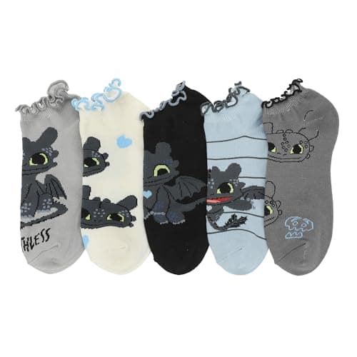 Toothless five-pair ankle sock pack