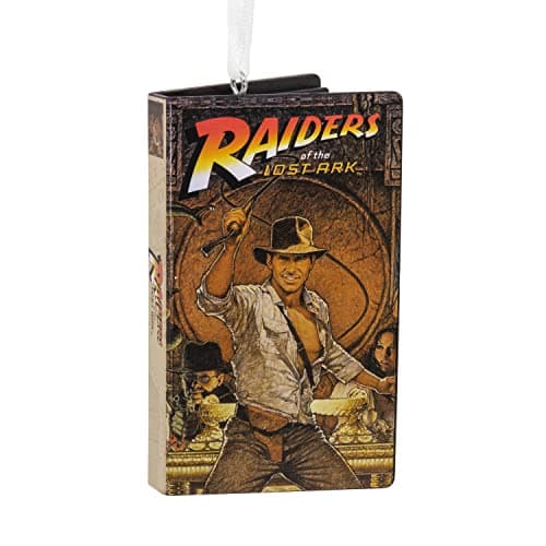 Indiana Jones Retro Video Cassette Ornament