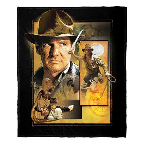 Indiana Jones Silk Touch Throw Blanket