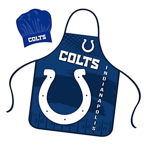 Indianapolis Colts Apron and Chef Hat Set