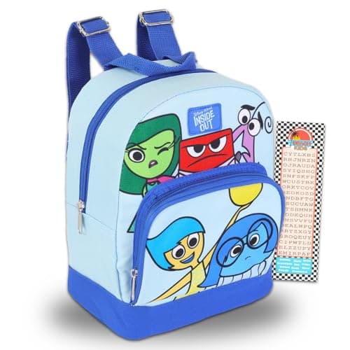 Inside Out Mini Backpack with Bookmark