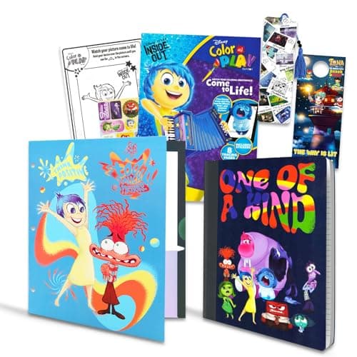 Inside Out Notebook Set with Journals and Bookmark