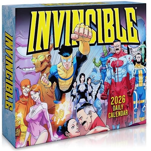 Invincible 2026 Daily Desk Calendar