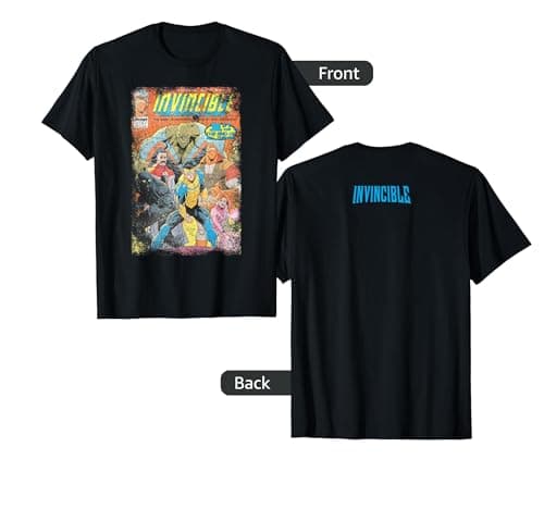 Invincible Distressed Cover T-Shirt