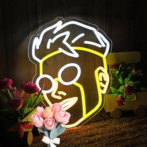 Invincible Hero LED Neon Wall Sign