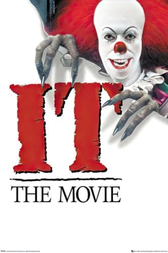 1990 Stephen King’s IT movie poster