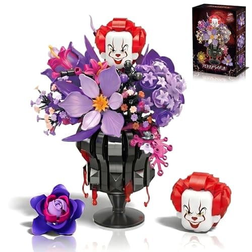 IT-inspired clown flower building set