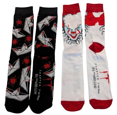 IT Pennywise two-pair crew socks