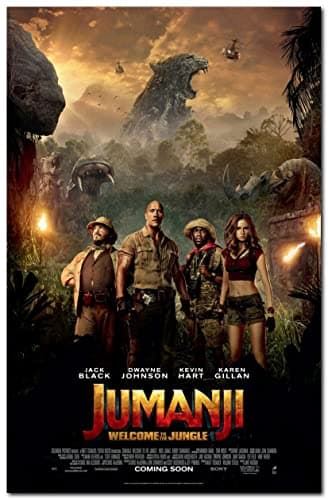 Jumanji: Welcome to the Jungle Movie Poster