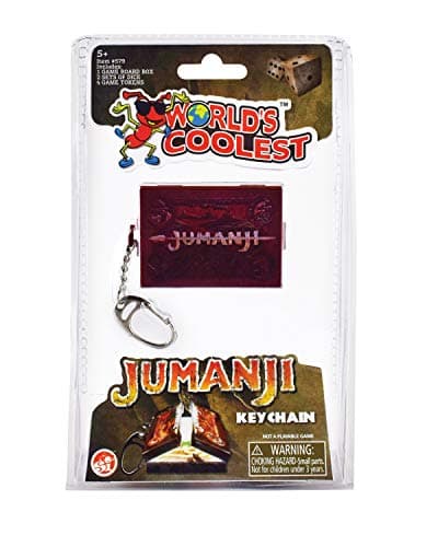 Miniature Jumanji Board Game Keychain