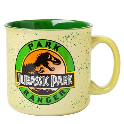 Jurassic Park Ranger Camper Mug