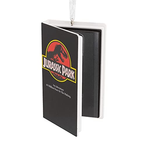 Jurassic Park Video Cassette Ornament