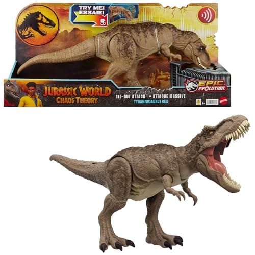 T. rex Dinosaur Toy with Sound & Movement