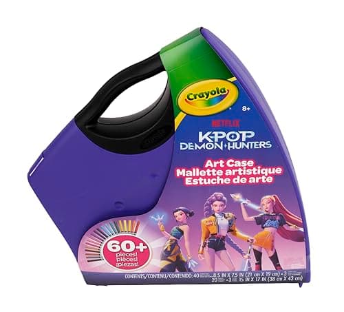 Crayola KPop Demon Hunters Art Case