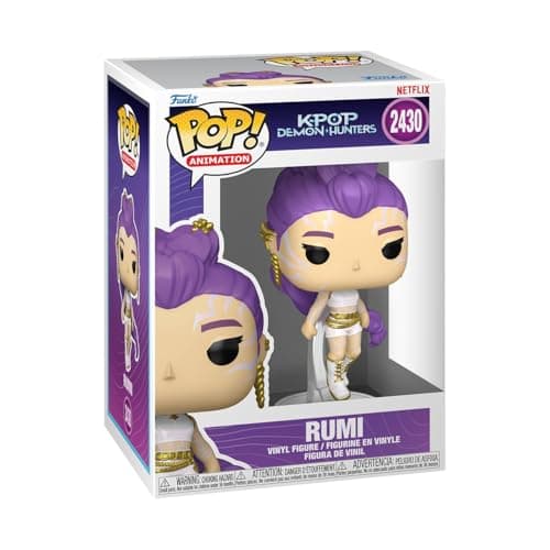 Funko Pop! KPop Demon Hunters Rumi Glow-in-the-Dark Figure