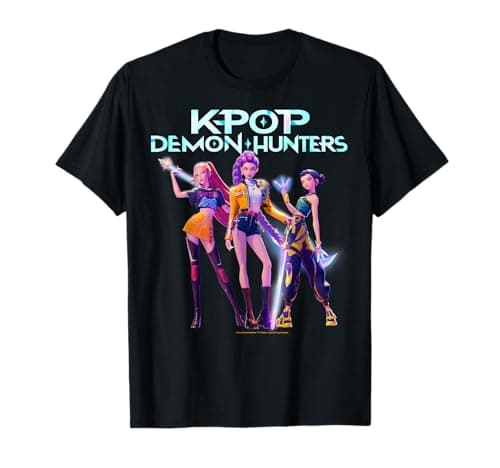 KPop Demon Hunters HUNTR/X Group T-Shirt