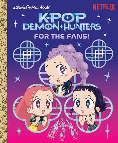 KPop Demon Hunters Little Golden Book Storybook
