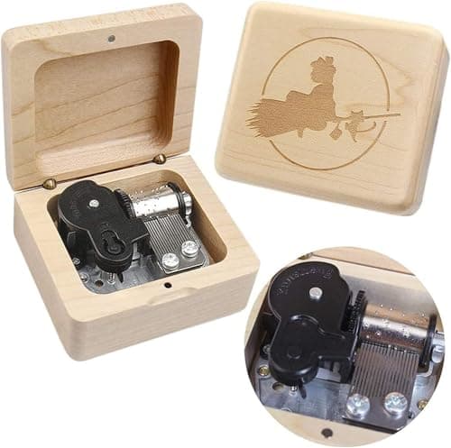 Kiki's Delivery Service Wooden Music Box