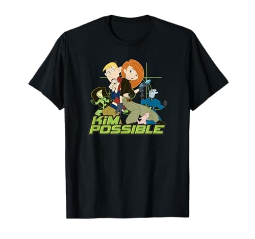 Kim Possible Character Group T-Shirt
