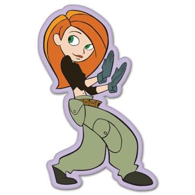 Kim Possible Crime Fighter Car Decal