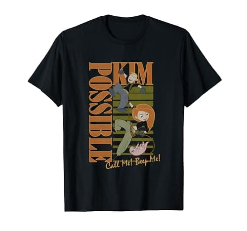 Kim Possible Group Poster T-Shirt