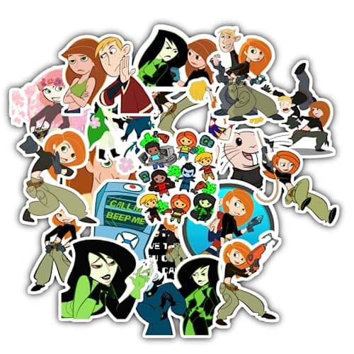 Kim Possible Vinyl Sticker Pack