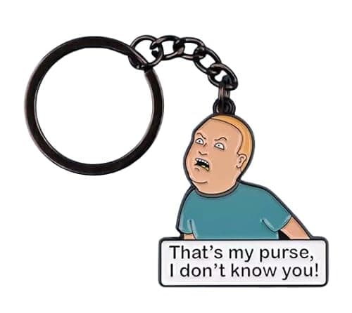 Bobby Hill "That's My Purse" Keychain
