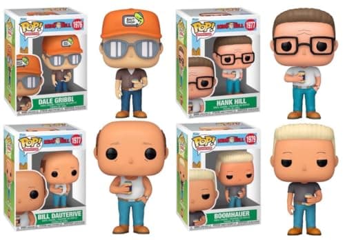 Funko Pop! King of the Hill Figure Set