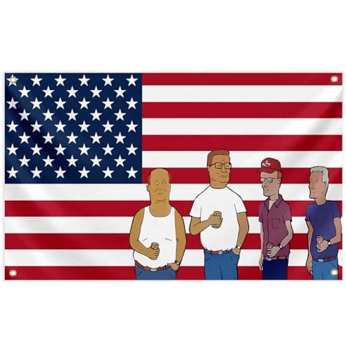 King of the Hill Wall Flag
