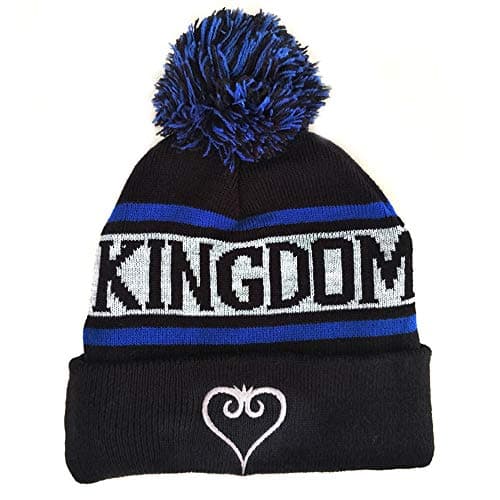 Kingdom Hearts black knit beanie