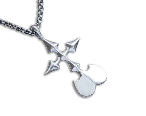 Roxas Nobody cross necklace