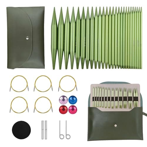 13-pair interchangeable circular needle set