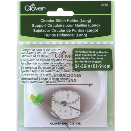 Clover circular long stitch holder