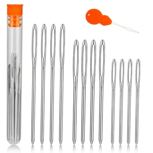 Large-eye blunt yarn needles