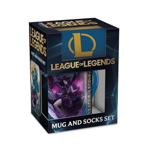 League of Legends mug and sock gift set